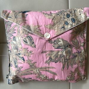 Cotton Pajama Set with Travel Pouch